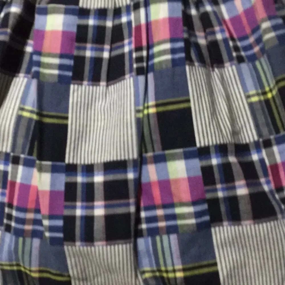 Gymboree madras plaid ruffled sleeve 2T dress NWT